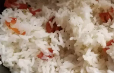 Flavorful Rice: A Delicious Side Dish