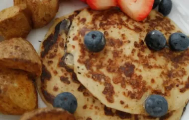 Fluffy and Delicious Cottage Cheese Pancakes