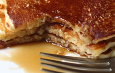 Fluffy and Delicious Old-Fashioned Pancakes