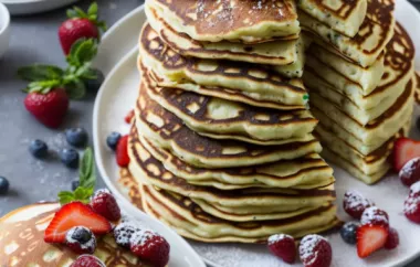 Fluffy and Delicious Ricotta Breakfast Pancakes