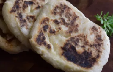 Fluffy and Easy Two-Ingredient Naan Recipe