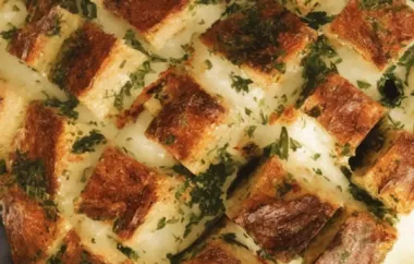 Four Cheese Herb Pull-Apart Bread