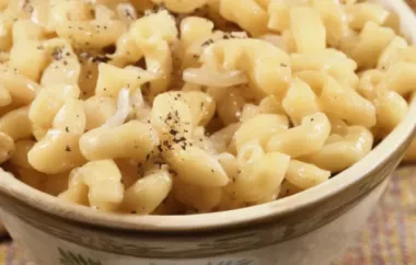 French Onion Mac and Cheese