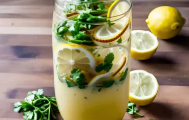 Fresh and tangy lemon dressing