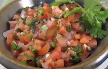 Fresh and Tangy Tomato Salsa