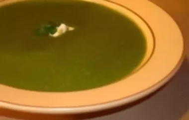 Fresh and Tangy Watercress Soup Recipe