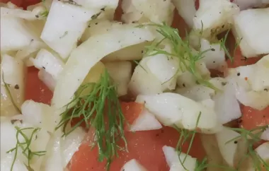 Fresh and Zesty Orange Fennel Salad