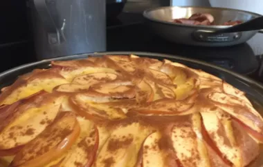 Fresh Apple Omelet Recipe