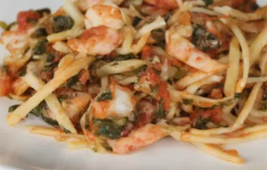 Fresh Tomato Shrimp Pasta