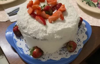 Frosted Strawberry Shortcake