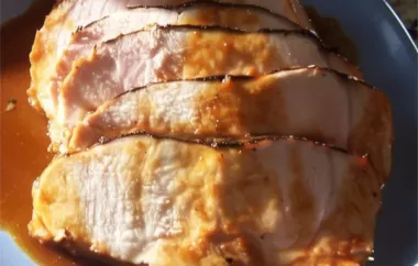 Fruit-Glazed Pork Roast Recipe