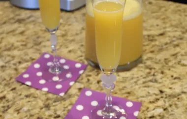 Fruity Company Mimosa - A Refreshing and Fruity Cocktail for your Summer Parties