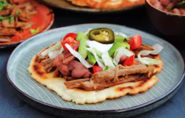 Fry-Bread Tacos with Spicy Shredded Beef