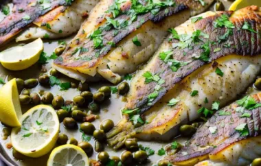 Garlic and Olive Oil Baked Tilapia Recipe