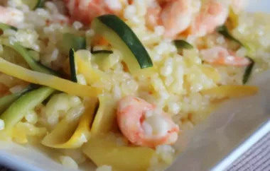 Garlic Shrimp and Asparagus Risotto