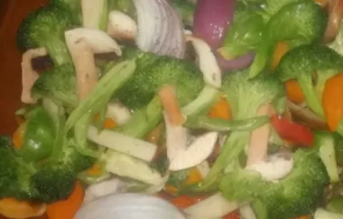 Garlicky Roasted Vegetables
