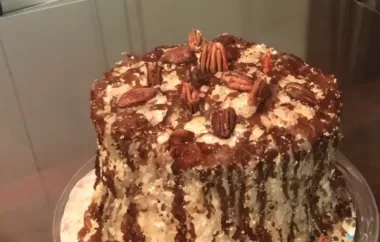 German Sweet Chocolate Cake II