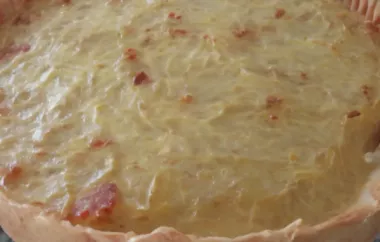 German Zwiebelkuchen (Onion Pie) Recipe