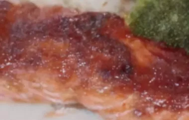 Ginger-Teriyaki Glazed Salmon