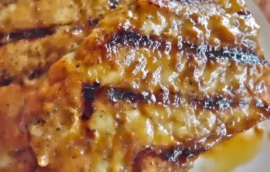 Glazed Grilled Pork Chops: A Delicious and Easy Grilling Recipe