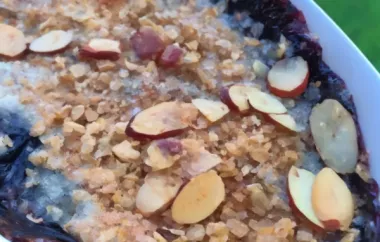 Gluten-Free Blueberry Crisp