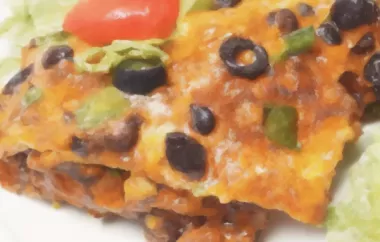 Gluten-Free Mexican Lasagna