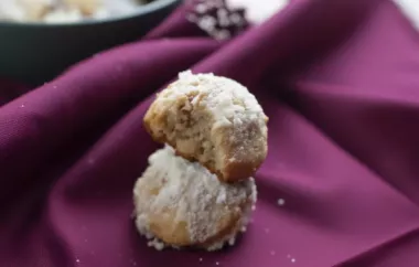 Gluten-Free Snowball Cookies Recipe
