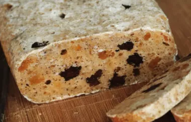 Gluten-Free Sourdough Raisin Bread