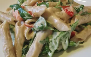Goat Cheese and Arugula Pasta: A Light and Flavorful Dish