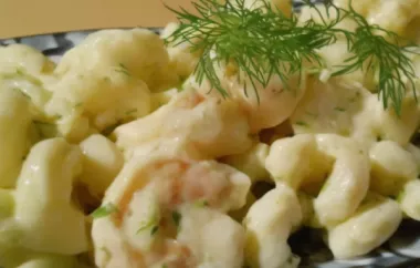 Grandma Bellow's Lemony Shrimp Macaroni Salad Recipe