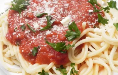 Grandma Rosie's Extra Smooth Spaghetti Sauce Recipe