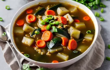 Grandma's Chinese Vegetable Soup