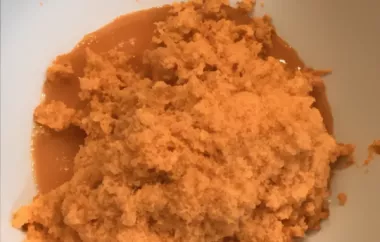 Grated Sweet Potato Pudding