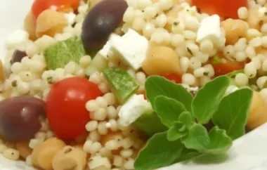 Greek Couscous with Feta and Olives