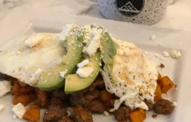 Greek Cowboy Hash & Eggs