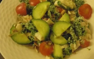 Greek Kale Tomato Salad