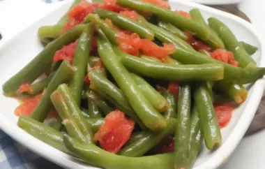 Green Beans with a Kick
