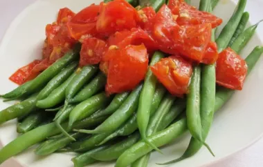 Green Beans with Cherry Tomatoes