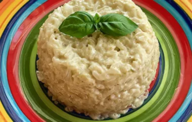 Green Rice with Cheese