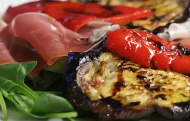 Grilled Aubergines with Prosciutto - A Delicious and Easy-to-Make Summer Appetizer