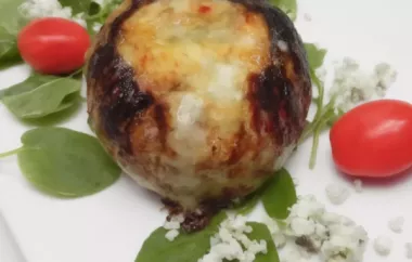 Grilled Blue Cheese-Stuffed Onions