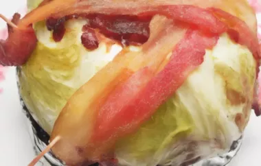 Grilled Cabbage with Bacon - A Delicious and Healthy Side Dish