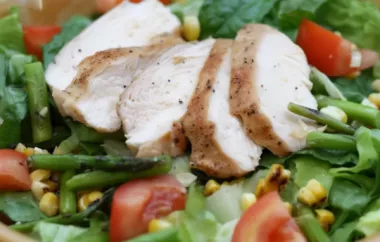 Grilled Chicken and Charred Corn Salad