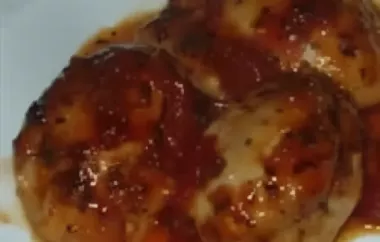 Grilled Chicken with Salsa Barbecue Sauce Recipe