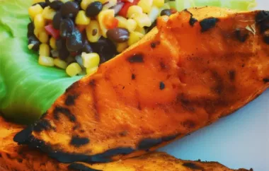 Grilled Chipotle Sweet Potatoes