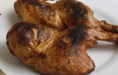 Grilled Cornell Chicken Recipe