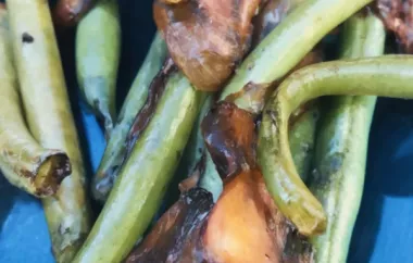 Grilled Fresh Green Beans