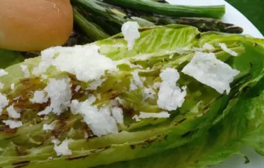 Grilled Hearts of Romaine: A Mouthwatering Twist on a Classic Salad