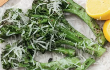 Grilled Lemon Broccolini Recipe