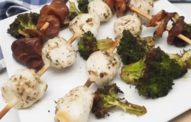 Grilled Sea Scallop and Shiitake Skewers: A Delicious Seafood Recipe with a Twist
